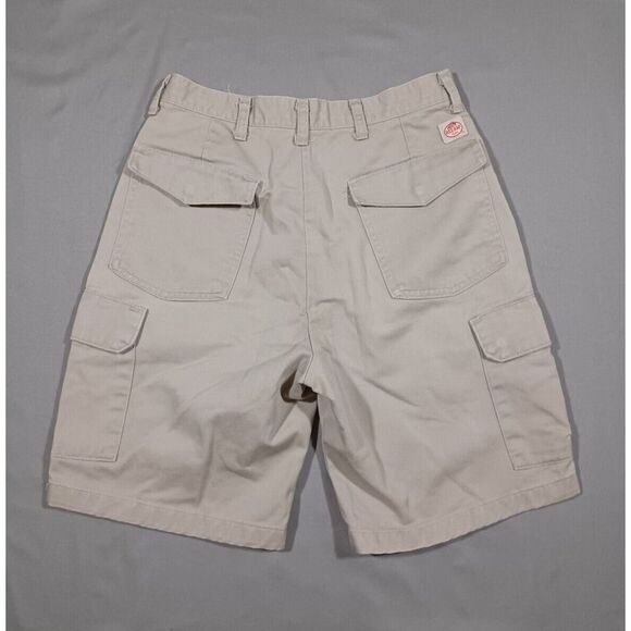Red Kap Shorts Mens Sz 30‎ Khaki Cargo 10 Inch Inseam - Picture 3 of 3